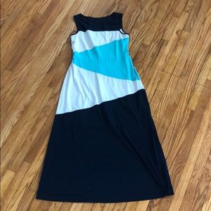 💃🏻 3 for $15 💃🏻 Color block Petite maxi dress
